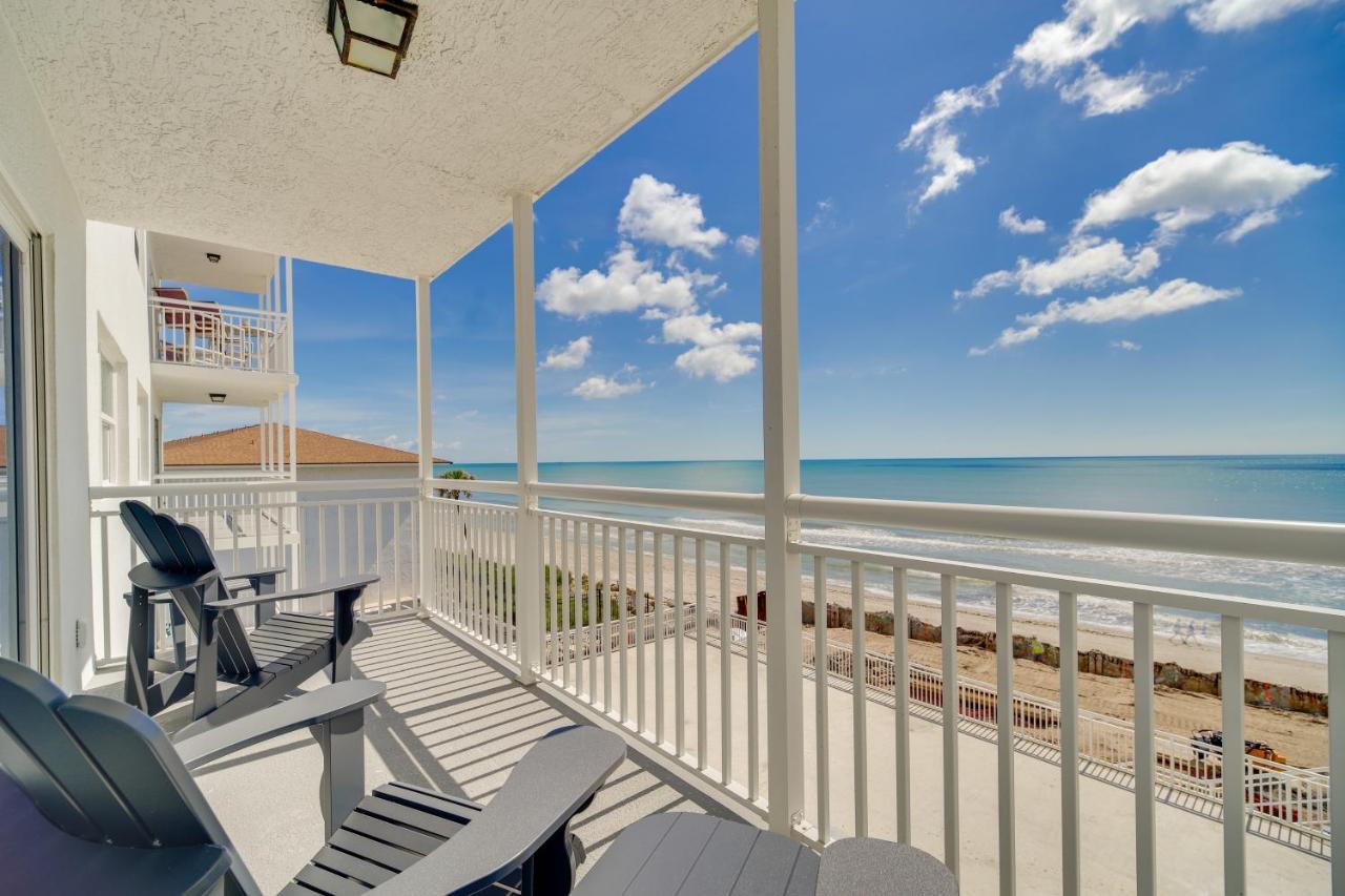 Oceanfront Satellite Beach Condo With Balcony, Views ภายนอก รูปภาพ