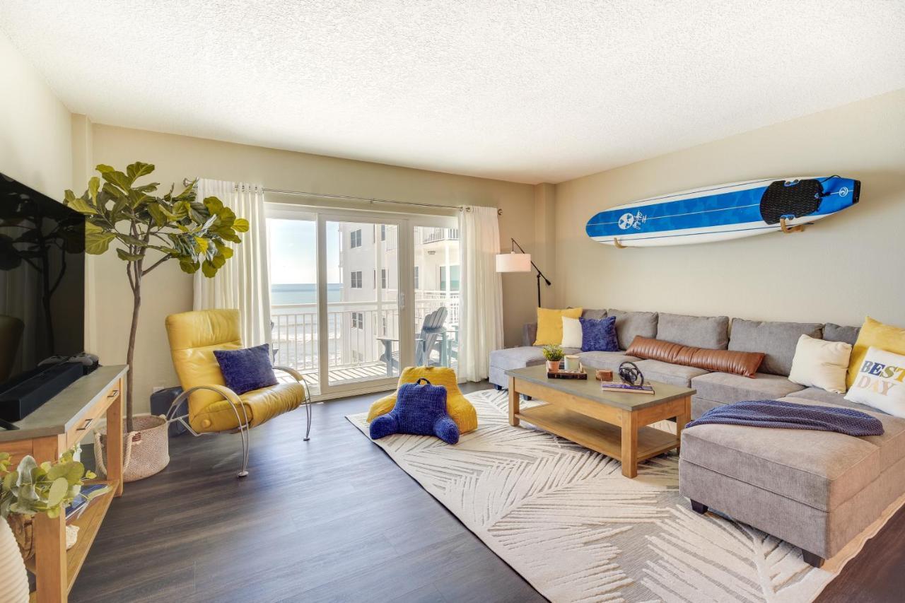 Oceanfront Satellite Beach Condo With Balcony, Views ภายนอก รูปภาพ